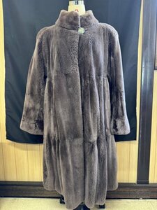 FOXEY BOUTIQUE　フォクシー ブティック　ファーコート　グレー
