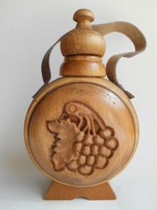 ブルガリア ブクリッツァ 木製 ワイン 容器 ハンドメイド 200ml 164
