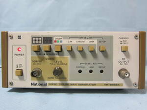National NTSC COLOR BAR GENERATOR VP-8552A カラーバー発生器