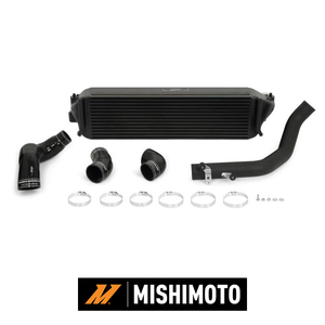 MISHIMOTO ホンダ シビック タイプR CIVIC Type R FK8 2.0L 2017-2021年 ダイレクトフィット インタークーラー ブラック×ブラック