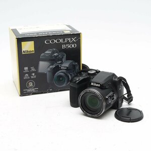 Nikon COOLPIX B500 コンパクトデジタルカメラ 1602万画素 光学40倍 チルト液晶 ブラック 説明書欠品 [H800489]