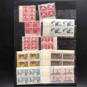 L【外国切手】アメリカ　USA 切手　AIR MAIL 7C 8C 9C 11C 20C　コレクション