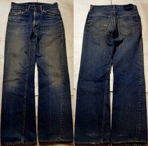 t864/LEVIS517ビッグEヴィンテージ ヒゲ ゴールデンサイズ イエロー多数！