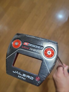 【送料無料】中尺仕様 オデッセイ オーワークス レッド ジェイルバードミニ 36インチ O-WORKS RED JAILBIRD MINI S ヘッドカバー付 美品