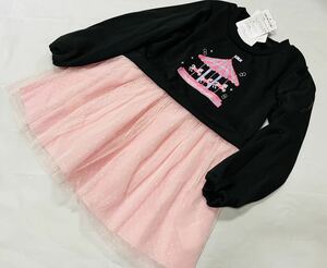 ★4599*激安sale!!新品 こども服 　ワンピースsize120　1枚★スカート/Party pick