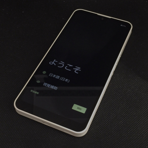 1円 docomo android SHARP AQUOS SH-51C 64GB ホワイト スマホ 本体 利用制限〇 SIMロック解除済