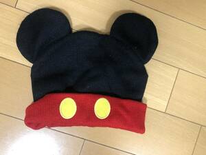送料込 ディズニー ニット帽 ミッキーマウス 58cm 帽子 東京ディズニーリゾート