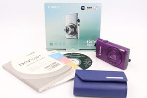 【ト長】Canon キャノン IXY 600F PC1676 コンパクトデジタルカメラ デジカメ ZOOM LENS 8×IS 5.0-40.0mm 1:3.0-5.9 IC352IOE29