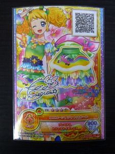 ☆OPPR2-14 PR ユニコーンサジットスカート サイン付 マジカルトイ 三枝きい プレミアムレア アイカツオンパレード！☆パレード2弾☆