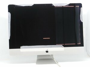 ジャンク【Apple】iMac A1419 一体型　Corei5　6500　3.2GHZ/8GB　通電します　表示不良　縦線あり　詳細不明　　ジャンク品　送料無料