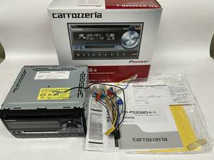 ★作動確認済み★カーオーディオ カロッツェリア Pioneer パイオニア carrozzeria FH-P530MD-B CD-R/MP3/WMA/AAC/MDLP/AUX対応 