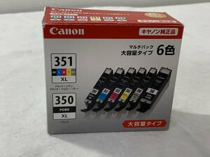 ★未使用　CANON BCI-351XL　350XL 　6色マルチパック 大容量　プリンターインク