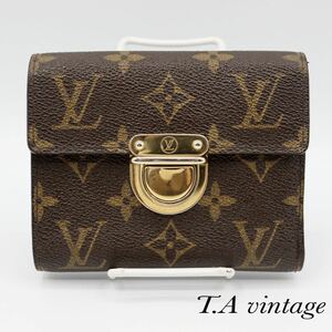 美品！LOUIS VUITTON ヴィトン　モノグラム　ポルトフォイユ　コアラ　折り財布　M58013