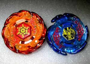 【2個セット】USED【MetalFight BEYBLADE】メタルファイト ベイブレード【ギャラクシーペガシスW105R2F】&【限定 ソルブレイズ V145AS】