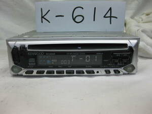 K-614　KENWOOD　ケンウッド　RX-490CD　1Dサイズ　CDデッキ　故障品