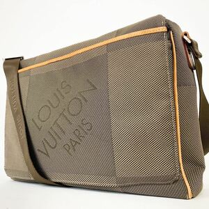 美品 LOUIS VUITTON ルイヴィトン ダミエ ジェアン メサジュNM ショルダーバッグ M93226 メッセンジャーバッグ