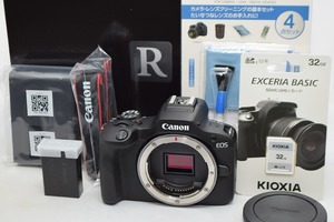 極上品★Canon キヤノン EOS R100 ボディ★ショット数約100回・元箱付・おまけ付