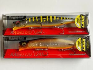 Megabass KAGELOU 124F 2023年 福袋 限定カラー メガバス　カゲロウ 124F 2個セット！(SP-C) YMC・TLO