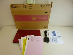 NEC LAVIE Smart NS PC-SN18CNTDF-D カームレッド Win11Home Intel Celeron 4205U 1.80GHz 4GB　★送料無料★