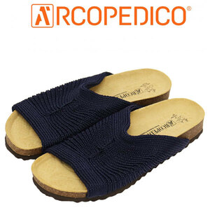 ARCOPEDICO (アルコペディコ) #5061220 サルーテライン OPEN オープン サンダル NAVY ARC004 37-約24.0cm