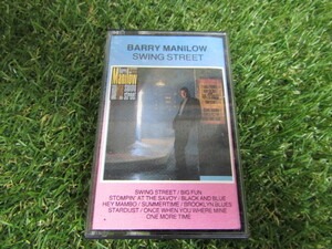 ★BARRY MANILOW/SWING STREET/カセットテープ★