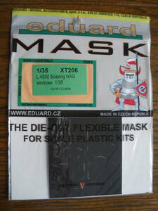 eduard MASK　XT206　L4500　Bussing NAG Windows　1/35 For AFVclub kit　エデュアルド　1/35　L4500 ビュッシングトラック　AFVクラブ用