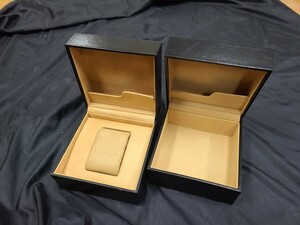 ■本物ブルガリ時計用ケース2個セット■BVLGARIボックス.箱.BOX　