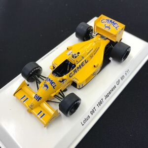 REVE COLLECTION LOTUS 99T 1987 Japanese GP 6th #11