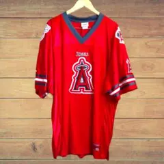 Lee SPORT　MLB　Angels　エンジェルス　ゲームシャツ　00s