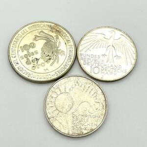 HY1468■銀貨 シルバープルーフ 記念硬貨 記念コイン 西ドイツ ミュンヘンオリンピック 10マルク 1972年 日本 ペルー 修好記念硬貨 100ソル