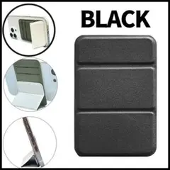 カードケース マグネット内蔵 MagSafe 対応 ブラック　スマホスタンド