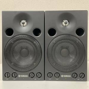 【Hd-2】 YAMAHA MSP3 Powered Monitor Speaker パワードモニタースピーカー ペア ヤマハ 音出し確認済み 細かい傷多め 1757-60