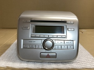オーディオ ラジオ CD デッキ プレーヤー ワゴンR MH23S スズキ 39101-70K00 clarion PS-3075J 上部 パネル ハザード スイッチ