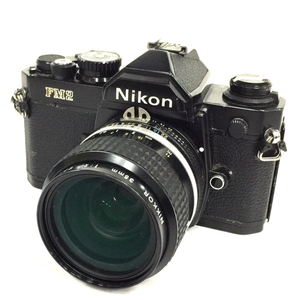 1円 Nikon FM2 NIKKOR 35mm 1:2 一眼レフ フィルムカメラ マニュアルフォーカス