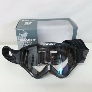 【美品】SWANS スワンズ MX-797-PET ゴーグル 眼鏡対応 バイク 二輪 オフロード モトクロス エンデューロ