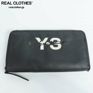 Y-3/ワイスリー ロゴラウンドジップ 長財布 /LPL