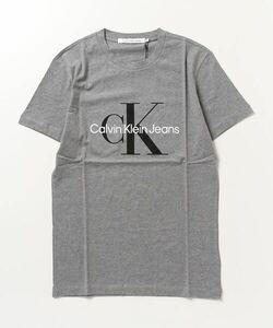 「Calvin Klein Jeans」 半袖Tシャツ X-LARGE グレー メンズ
