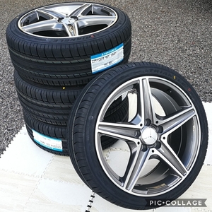 ベンツ Aクラス Bクラス Cクラス CLA W176 W245 W246 W204 18インチ 新品4本タイヤ付き! 225/40R18