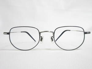 12497◆E5 eyevan イーファイブアイヴァン ｍ3 MBKP/P 47□22 156 メガネ/眼鏡 MADE IN JAPAN 中古 USED