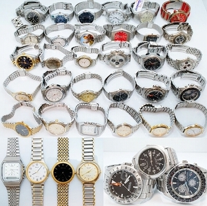 A74●美品含む 30点セット メンズ腕時計 SEIKO/CITIZEN/CASIO/ELGIN/ORIENT/CERTINA 他 大量まとめ いろいろ クォーツ
