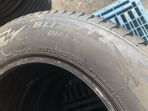  ブリヂストン BLIZZAK DM-V3 175/80R16 製造年数21年 残溝約5.7～7.2㎜ 4本セット MADE IN JAPAN