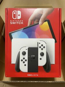 新品未開封！★任天堂 Nintendo Switch 本体（有機ELモデル）【Joy-Con(L)/(R) ホワイト】 ★送料安！