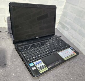 【ジャンク品】管1A35 TOSHIBA dynabook T451/57DB PT45157DBFB CPU core i7-2670QM HDD無し、メモリー4GB、バッテリー無し、通電OK 