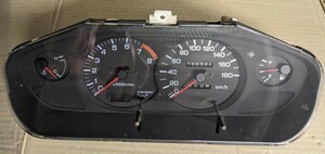 S14　シルビア　前期　スピードメーター　タコメーター　計器　メーター　速度計　走行距離 155504km　24810 65F00　ジャンク品
