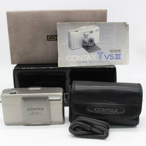 ★極上品★CONTAX TVS Ⅲ クローム コンタックス フィルムカメラ★4503