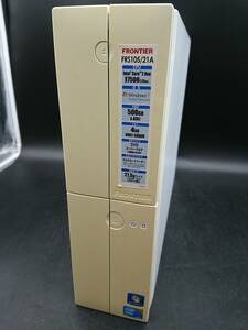 l【ジャンク】FRONTIER デスクトップパソコン FRS105/21A Core 2 Duo-E7500 2.93GHz