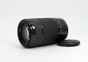 ◇美品【SONY ソニー】E 55-210mm F4.5-6.3 OSS SEL55210 一眼カメラ用レンズ ブラック