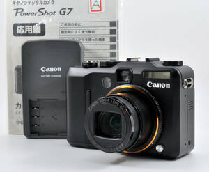 ジャンク Canon PowerShot G7 PC1210 キヤノン パワーショット デジタルカメラ デジカメ 通電確認 C052