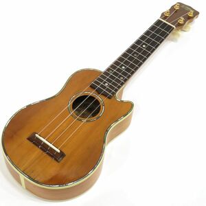 095s☆Antar アンタール Soprano Single Cutaway ソプラノ ウクレレ ※中古