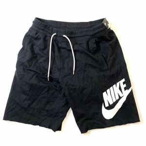 NIKE ナイキ フューチュラロゴ スウェット ハーフパンツ 836278-010 黒 L